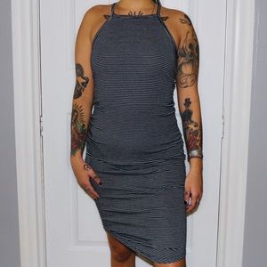 Silence + Noise Midi Dress